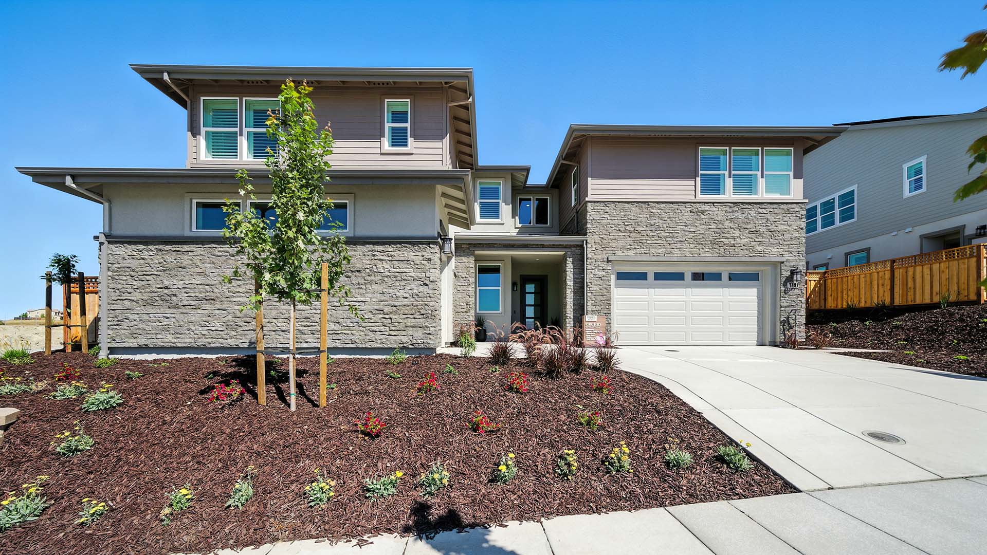 Exterior – Residence 3 | Orchid at Francis Ranch in Dublin, CA