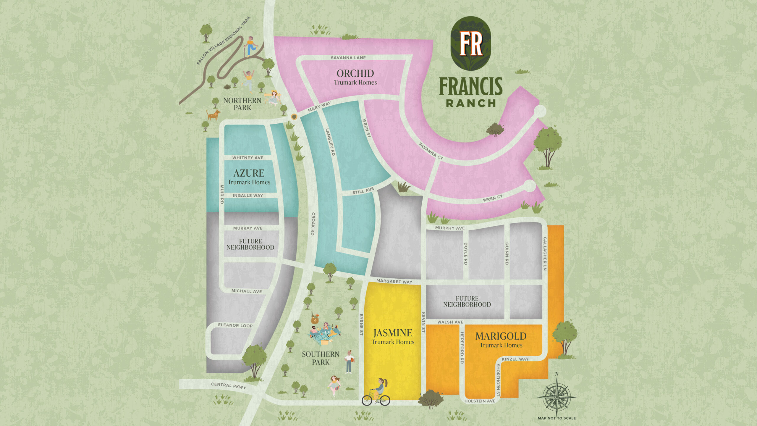 Francis Ranch Community Map