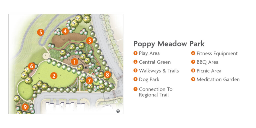 Map - Poppy Meadow Park - Francis Ranch
