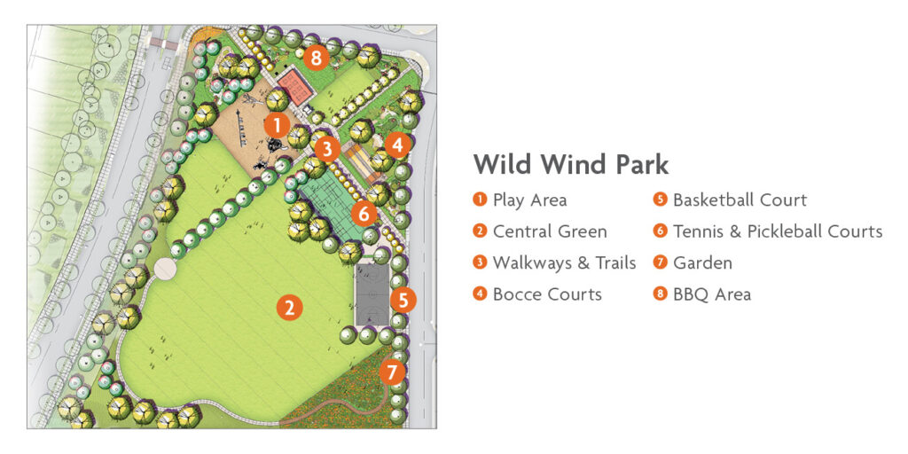 Map - Wild Wind Park - Francis Ranch