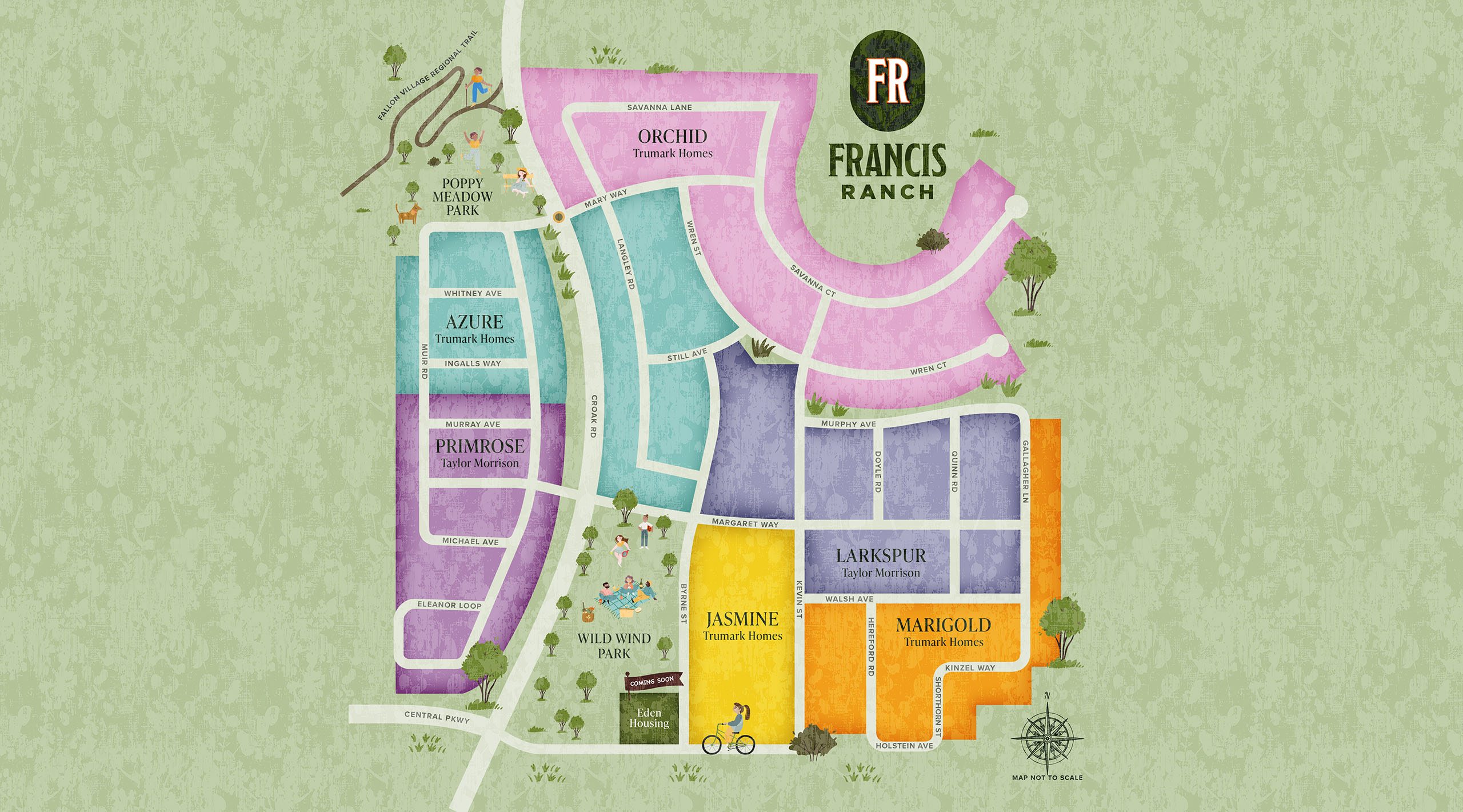 Site Map - Francis Ranch