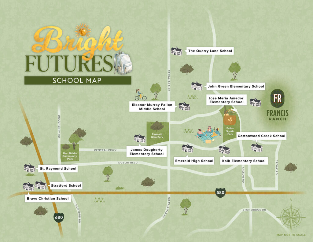 Bright Futures School Map | Francis Ranch