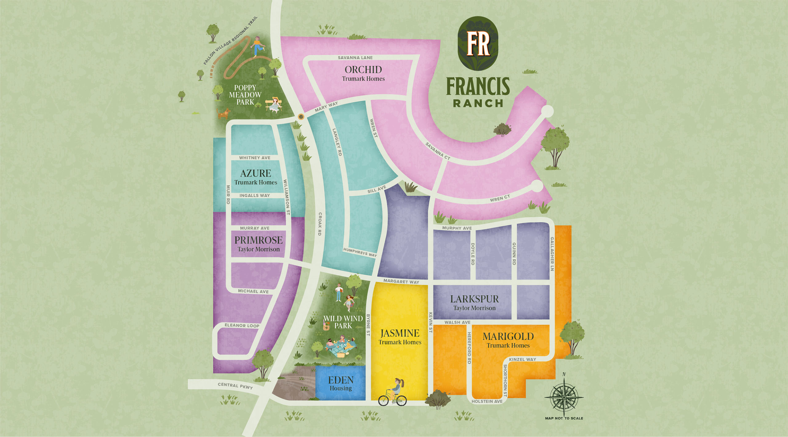 Francis Ranch Community Map